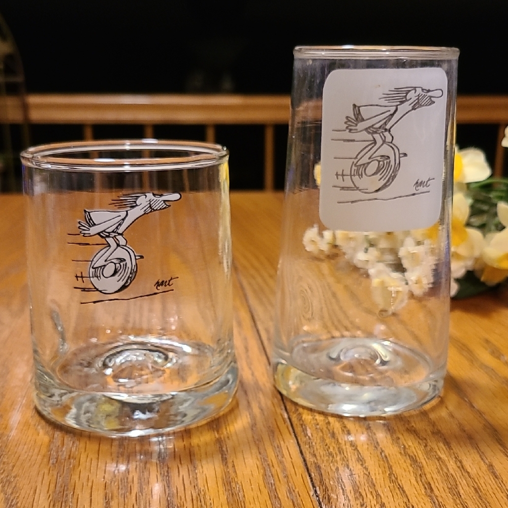 BC Caveman Thor Johnny Glasses -  Set Of 2